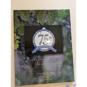 St Mary Lakes Medford NJ Catholic Church 75th Anniversary Book Parish Directory